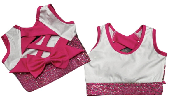 HOT PINK SURPRISE!  HAS A BOW ON THE BACK - Image 4